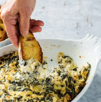 Spinach-artichoke dip
