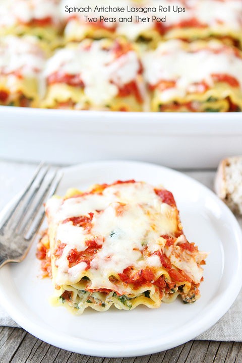 Spinach Artichoke Lasagna Roll Ups Recipe Eat Your Books   Spinach Artichoke Lasagna Roll Ups 1069335l1 