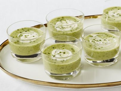 Spinach-artichoke soup