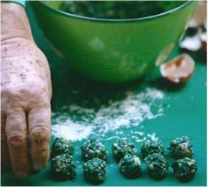 Spinach balls