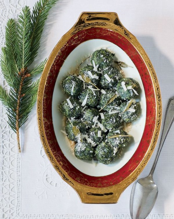 Spinach balls à l’Italienne
