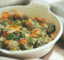Spinach gnocchi