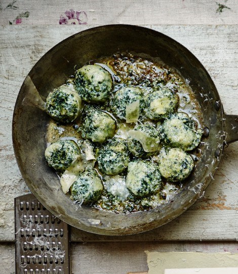 Spinach gnudi