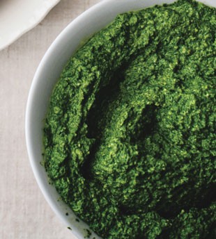 Spinach gunge