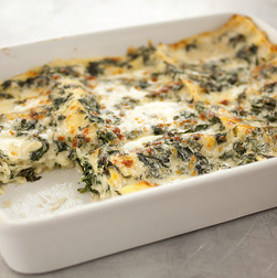 Spinach lasagna