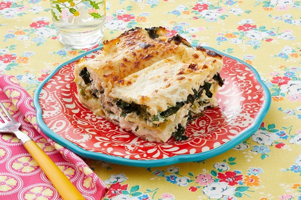 Spinach lasagna