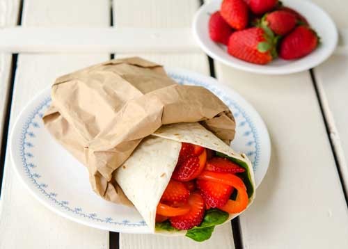 Spinach love wrap