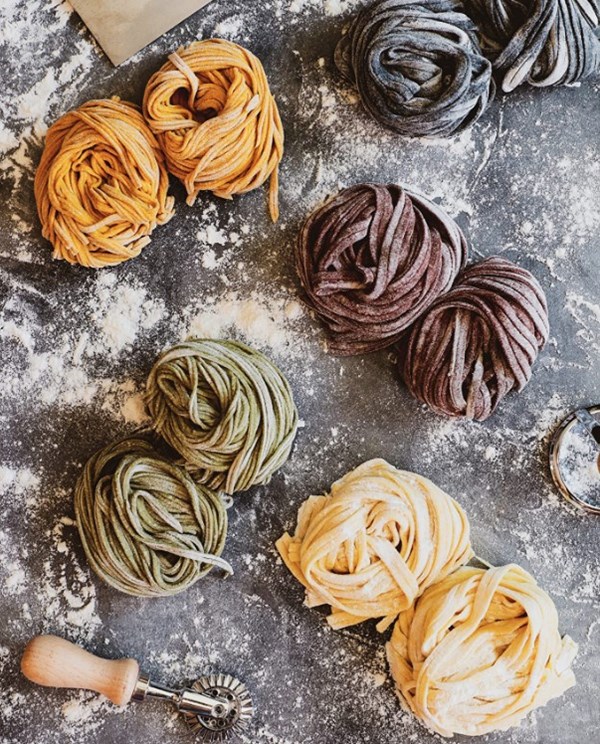 Spinach pasta dough