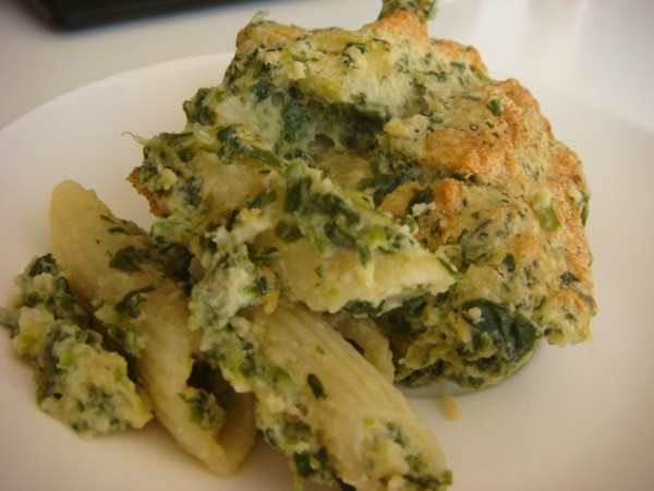 spinach, penne and cheese soufflé recipe | eat your books spinach, penne and cheese soufflé recipe | eat your books