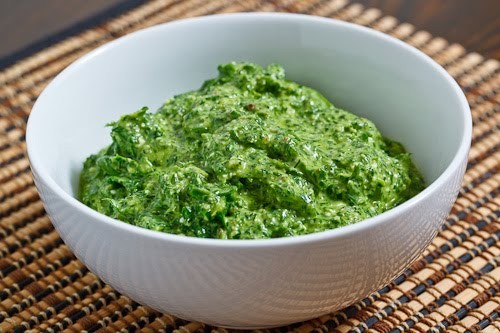 Spinach pesto (Spanakopita pesto)