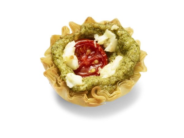 Spinach phyllo bites 