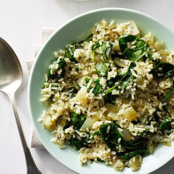 Spinach rice 
