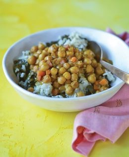 Spinach rice