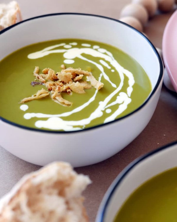 Spinach soup