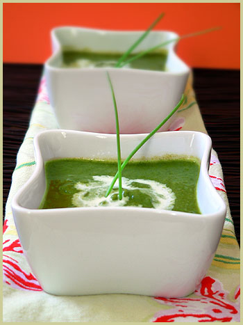 Spinach soup