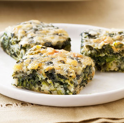 Spinach squares