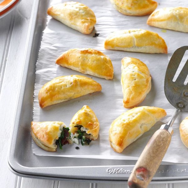 Spinach turnovers
