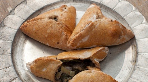 Spinach turnovers