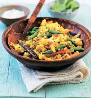 Split mung bean kedgeree