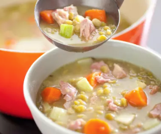 Split pea and ham soup