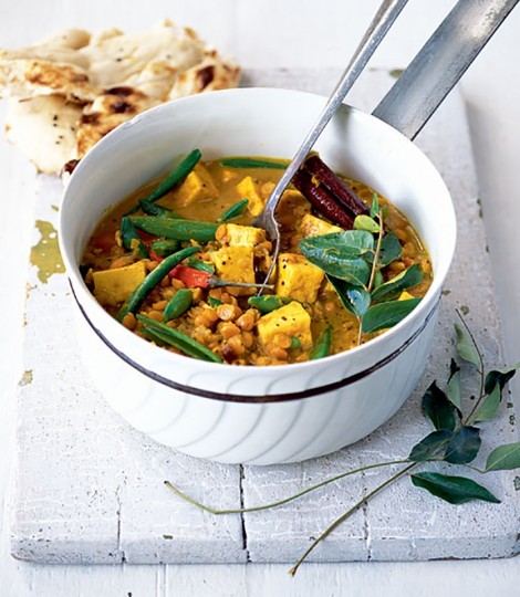 Split pea and vegetable curry