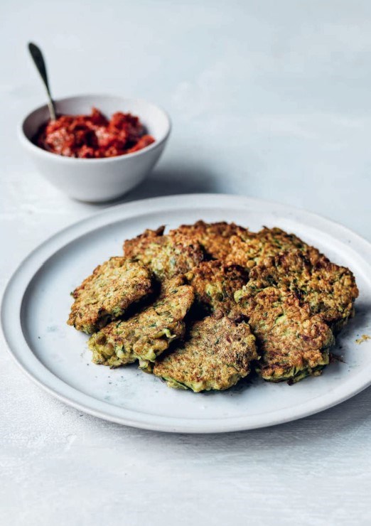 Split pea patties