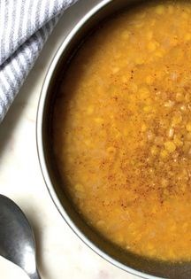 Split pea soup (Grashek chorba)