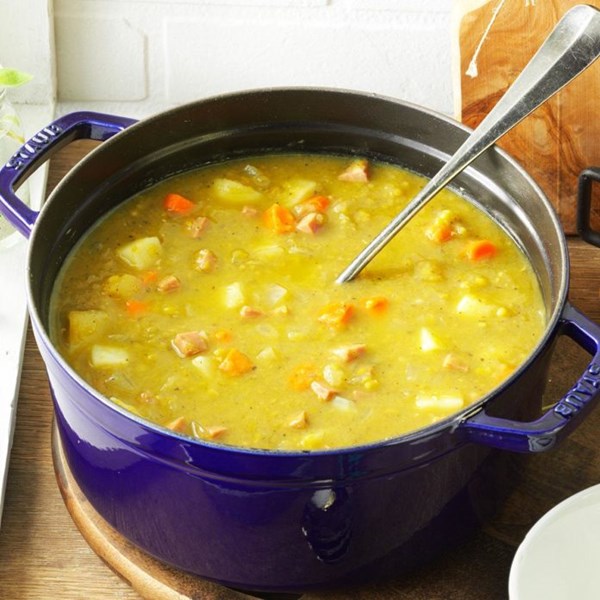 Split pea soup with ham 
