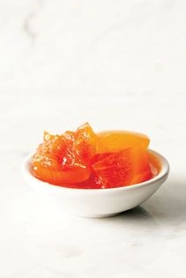 Spoon sweets: citrus fruits: kumquats, oranges, grapefruit, limes and lemons