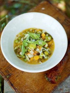 Spring and summer minestrone 