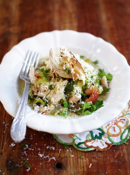 Spring chicken & citrus stew [Jamie Oliver]