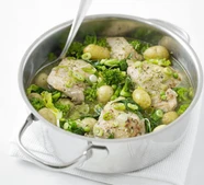 Spring chicken in a pot
