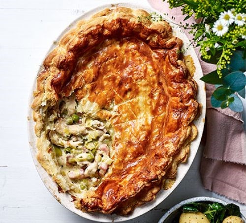 Spring chicken pot pie