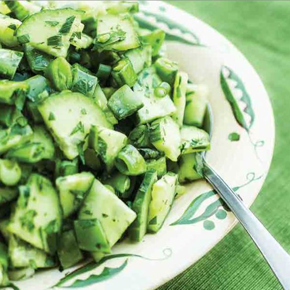 Spring chopped salad