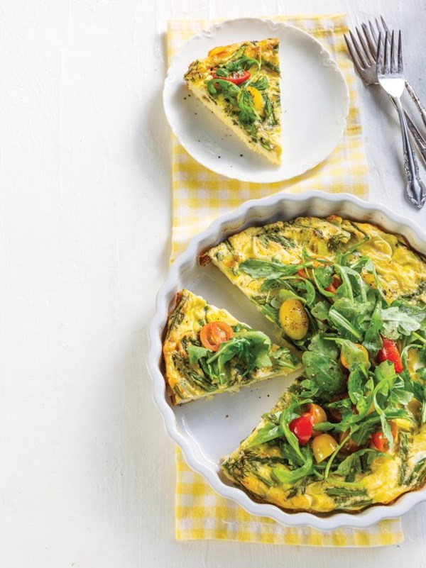 Spring frittata
