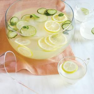 Spring gin punch