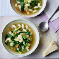 Spring green minestrone