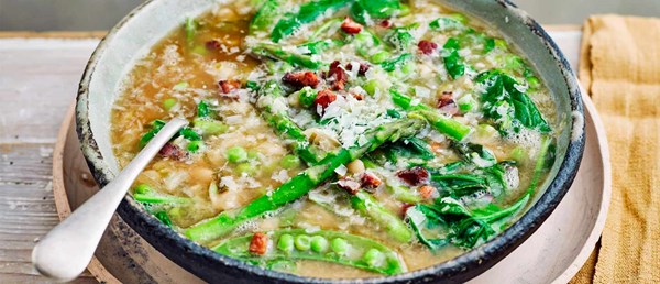 Spring minestrone