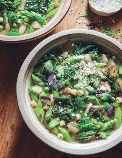 Spring minestrone