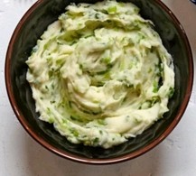 Spring onion mash