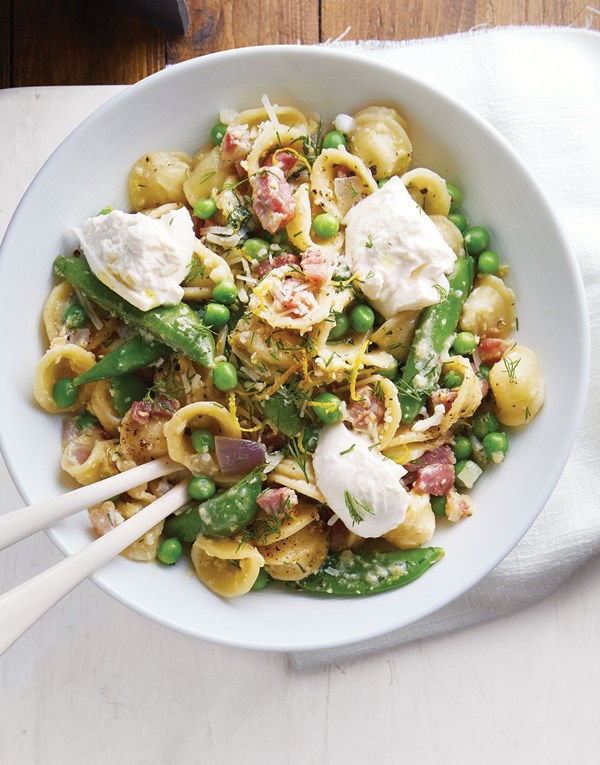Spring orecchiette