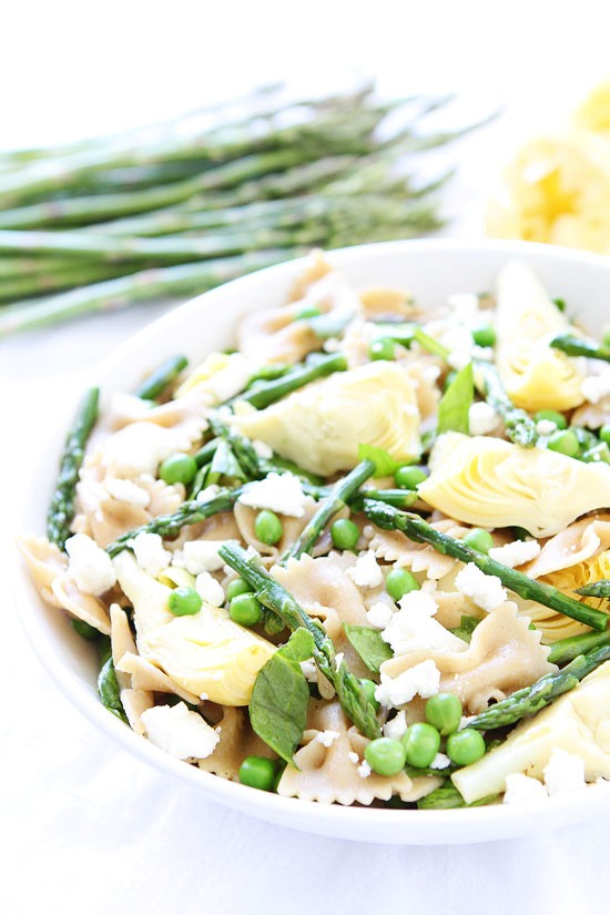 Spring pasta salad