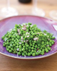 Spring peas with mint