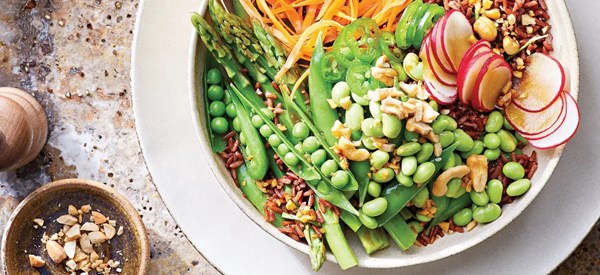 Spring rice bowl