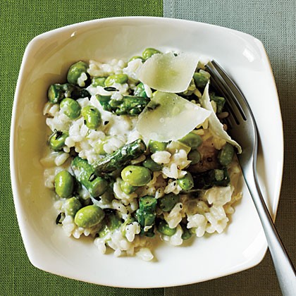 Spring risotto