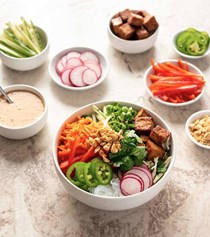 Spring roll bowl
