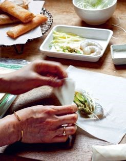 Spring rolls (Age harumaki)