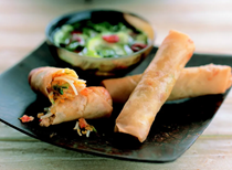 Spring rolls (Poh pia tod)