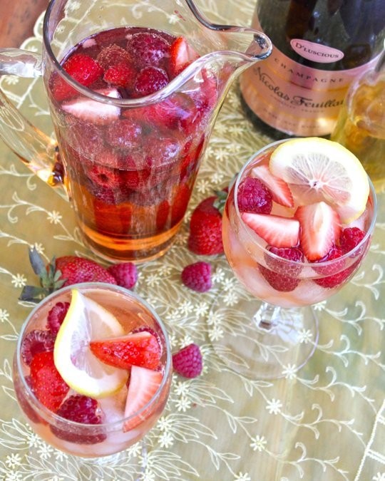 Spring sangria