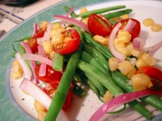 Spring side salad